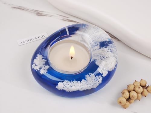 Konrisa Silicone Candle Molds Soy Wax Mold for Candles Making, Handmade Soap Moulds Silicone Molds for Candles, Set of 3