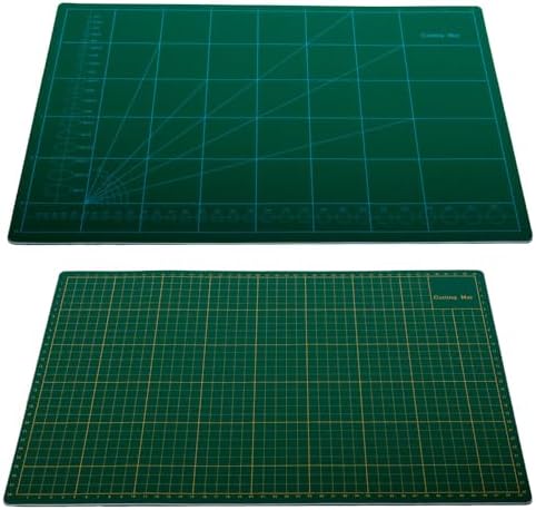 USCutter Greenie Self Healing Cutting Mat – Double-Sided Protective Cutting Surface with Printed Grid Lines (A1-23 5/8" x 35 3/8" (60cm x 90cm))