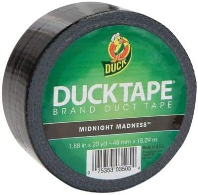 6 Pack Midnight Madness Tape (Roll) (Product Catalog: "Adhesives, Fasteners & Finishing Sprays")