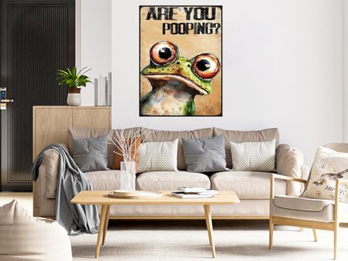 Benjenes Frog Diamond Art Kits for Adults, Funny Diamond Painting Kits