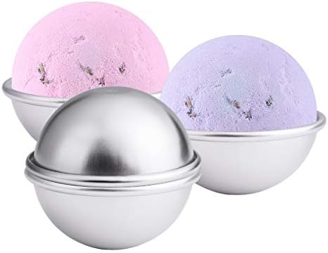 Bath Bomb Molds Kit, 30PCS 15 Set 3 Size Mold Set for DIY Making