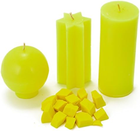 Bright Yellow Candle Wax Dye 2 oz - Candle Color Dye Blocks