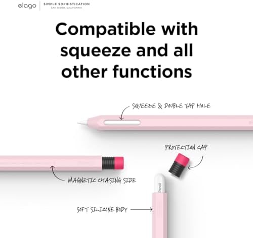 elago Case for Apple Pencil Pro & Apple Pencil 2nd Generation