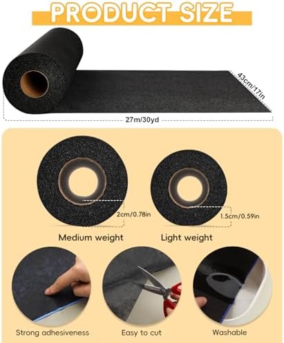 UzecPk Light Weight 17" X 30yd Fusible Interfacing for Sewing