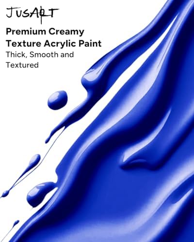 JusArt Gray Acrylic Paint,Rainy Gray Paint Tubes（250ml /8.45 oz