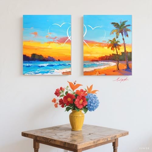 12Pcs Pre Drawn Canvas Boards to Paint for Adults, 8 X 10 Inch Party Supplies Favor for Adults Couples, Sip and Paint Date Night Activity, Valentine's Day Painting
