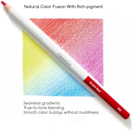 MEEDEN Artist Colored Pencil Set: 72 Oil Based Drawing Pencils For Adults