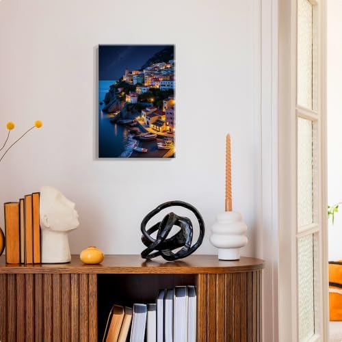 SmartEZ Framed Paint by Numbers Kit for Adults Landscape, Paint by Numbers
