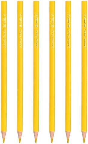 PATIKIL Lemon Colored Pencils Set,6 Pcs Oil Color Pencils Wooden Coloring Drawing Pencil for Artists Art Painting