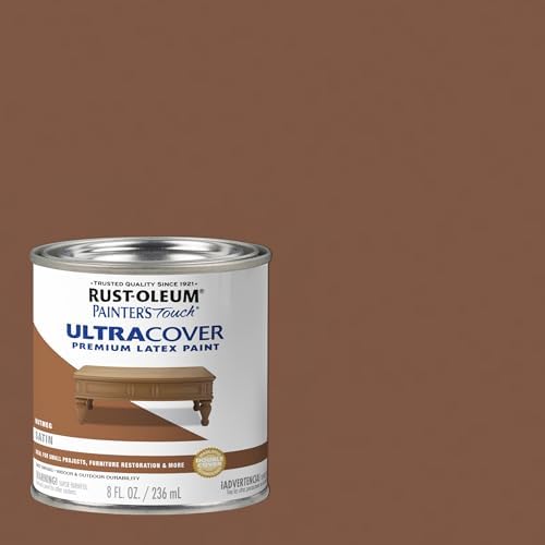Rust-Oleum Painter's Touch Latex Brush-On Paint, Satin Nutmeg