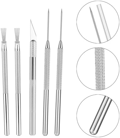 Yayatty Polymer Clay Tools, Acrylic Clay Roller, Acrylic Sheet, Rotary Cutting Mat, Round Polymer Clay Cutters with Clay Slicer Blade for Pottery and Sculpture (32 PCS)