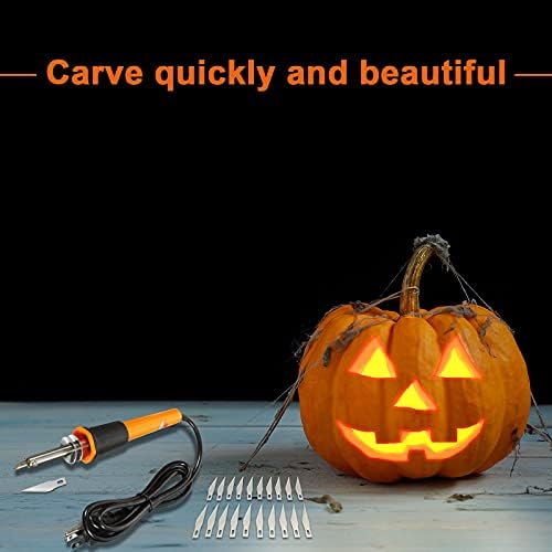 Honoson 30 Pcs Hot Knife Cutting Tool Kit for Carving Foam Cloth Stencil