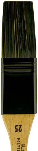 Princeton Catalyst Mottler Brush, Synthetic, Short Handle, Size 1 inch, 1 Count