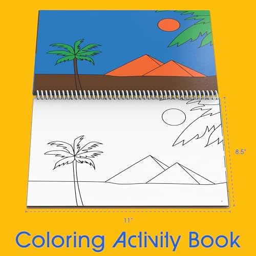 Keeping Busy Coloring Book Activity Kits for Dementia | Easy Crafts for Seniors | Alzheimer Products for Elderly