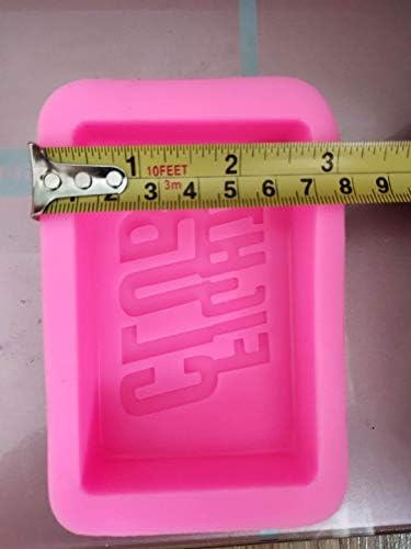 Fight Club Shape Silicone Soap Molds,Silicone Cake Mold Fight Club Resin Clay Soaps Making Moulds，Officially Licensed (1)