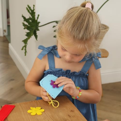 Serabeena Sewing Kit for Kids - Sew Felt Bags | 6 Kits Ages 6-8