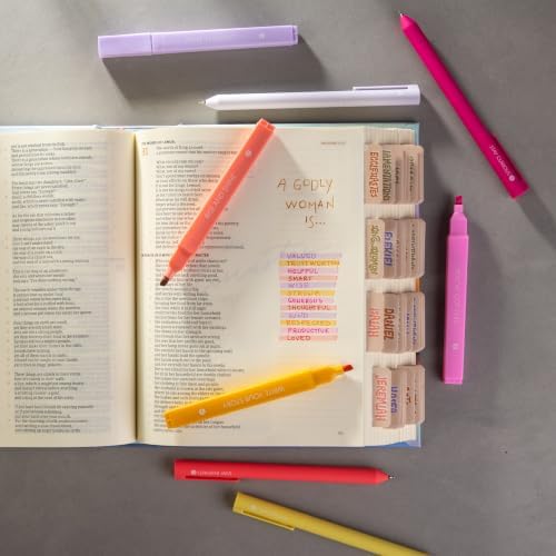 DIVERSEBEE Aesthetic Highlighters and Gel Pens, No Bleed (Inspire)