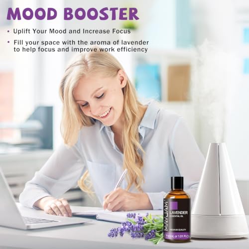 MAYJAM Lavender Essential Oil for Diffuser Soap Candle Making, 1.01fl.oz