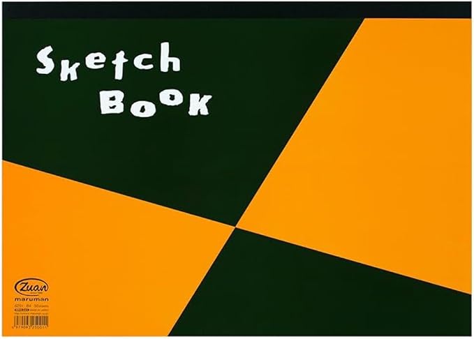 Maruman Zuan Sketch Pad, Horizontal B5, 7.17" x 10.12", 50 Pages