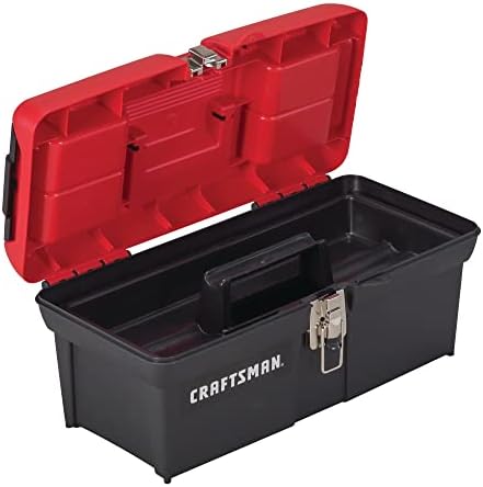 CRAFTSMAN Tool Box, Lockable, 16 in., Red/Black (CMST16901) (Pack of 6)