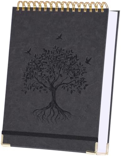 Blank Notebook Journal, Hardcover Sketchbook, 300 Page No Bleed Thick Paper