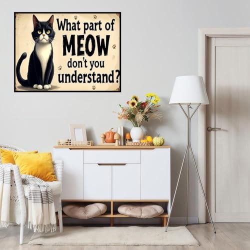 WNPOKN Tuxedo Cat Diamond Art Kits for Adults 16 x 12inch