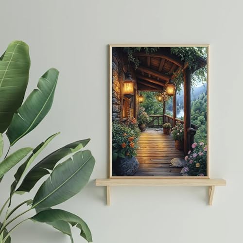 Garden Diamond Art Kits for Adults Diamond Painting Kits 12X16 inch