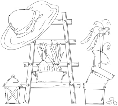 Jekohor Spring Theme Adult Coloring Book - 9x12 Inch