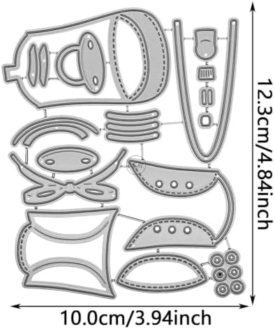 Patchwork Shoes Metal Cutting Dies for Card Making