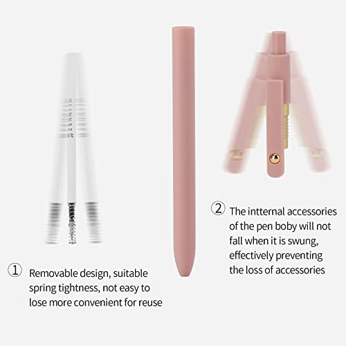Ddaowanx Pens Set,24 Pcs 0.5mm Quick Dry Black Ink Rollerball Gel Pens | Fine Point Smooth Writing Pens for Journaling,Cute Office School Supplies,Gifts for Women