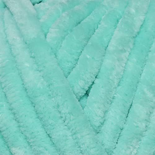 Loops & Threads Sweet Snuggles Yarn - Yarn for Knitting, Crochet, Weaving, and Arts & Crafts - Green, Polyester, 8.8 oz