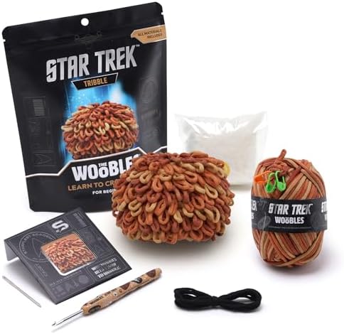 The Woobles Star Trek Crochet Kit for Beginners (Tribble)