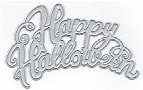 Happy Halloween Metal Cutting Dies for Card Making