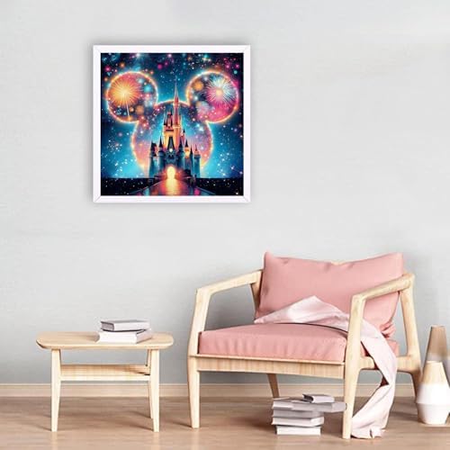 JAKI Diamond Art Painting Kits for Adults Castle 13.8x13.8inch