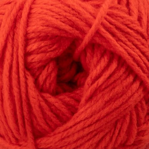 Craft County Medium 4 Acrylic Yarn – 200 Yards of Super Vibrant Yarn for Blankets, Scarves, Hats, & More!
