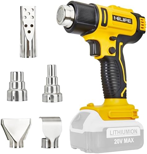 Cordless Heat Gun Hot Air Gun for DeWALT 20v Battery(No Battery)