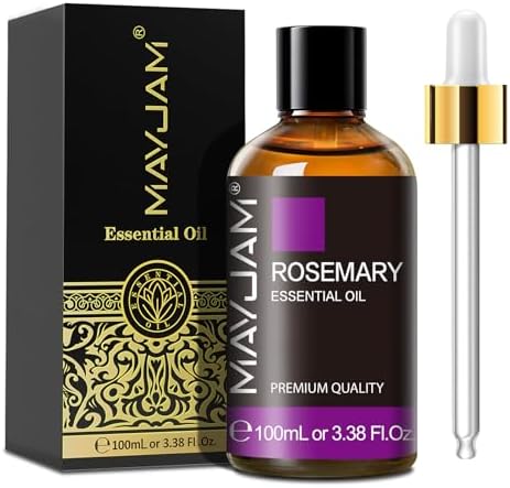 MAYJAM Rosemary Essential Oil for Hair Growth, Hair & Skin Care, 3.38FL.OZ