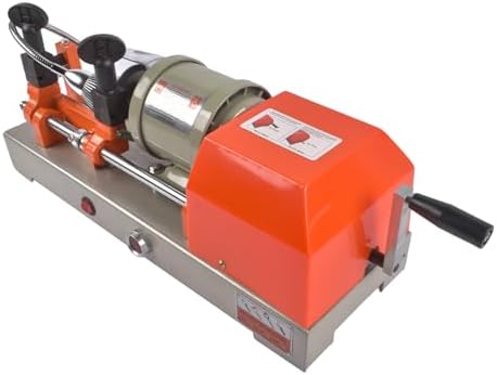 Hardware cutting machine, 110V Cutter Cutting Machine for Cutting Metal Parts, 4-Sided Slotting, Dust Guard & Dual-Power Modes