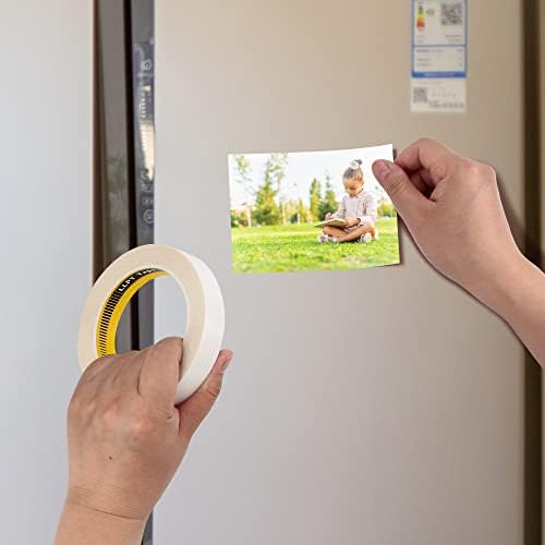 LLPT Double Sided Tape 1" x 50 Ft, White, 1 Pack