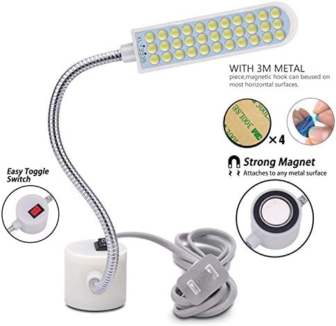 Sewing Machine Light (36LEDs) Gooseneck Work Light