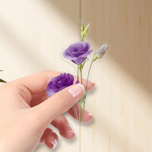 50PCS Wildflower Floral Vinyl Stickers