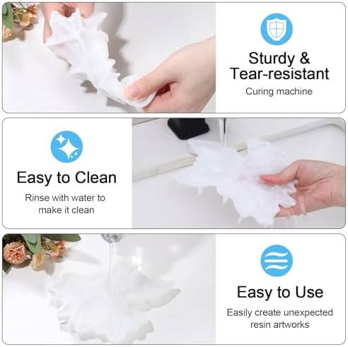 3D Bat Silicone Mold for Epoxy/UV Resin Casting Halloween DIY Craft