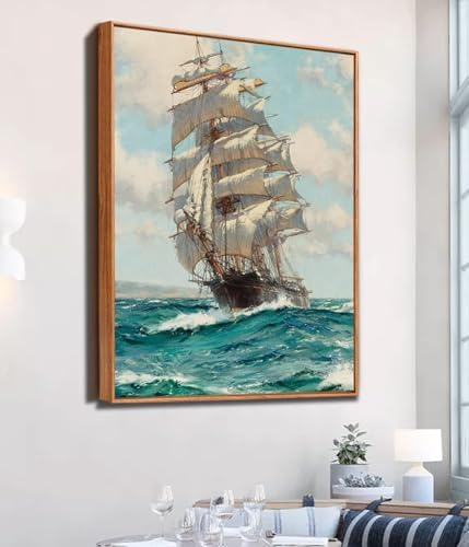 Canvas Floater Frame for 1 to 1.25 Inch Deep Gallery Wrapped Canvas, Modern Wood Grain Textured Floating Frame for Finished Oil Paintings & Wall Art, Durable Lightweight Polyresin, Made in USA (Dark Brown,10 x 14 Inch)
