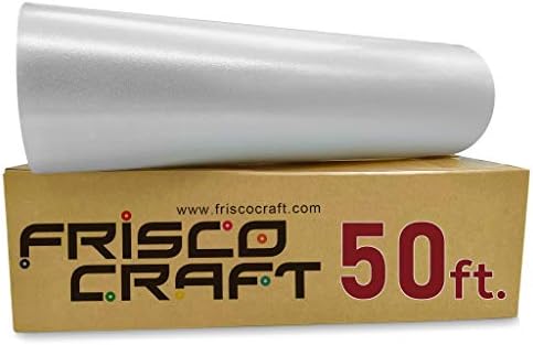 Frisco Craft Clear Transfer Tape for Vinyl Roll 12" x 50 Ft
