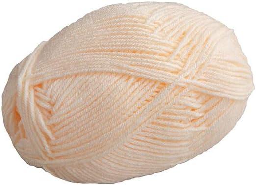 Knit Picks Brava Cream Worsted Weight Smooth Acrylic Yarn for Crochet