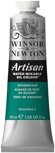 Winsor & Newton Artisan Water Mixable Oil Paint, 37ml, Viridian Hue