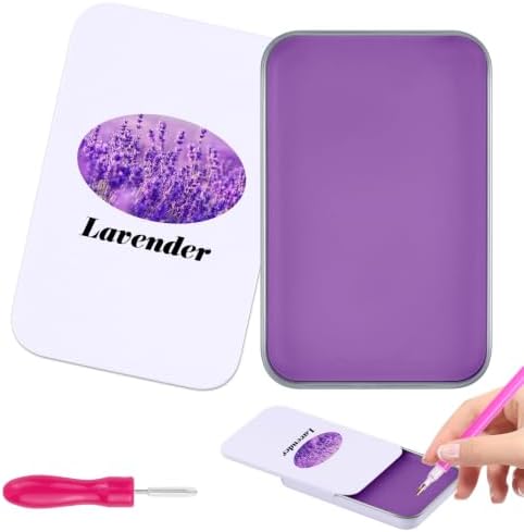 Scented Diamond Painting Wax, Handmade Natural Beeswax for Diamond Art Painting Pen, Long-Lasting Stickiness No Residue Drill Wax with Picker Tool, Diamond Art Accessories and Tools (Lavender)