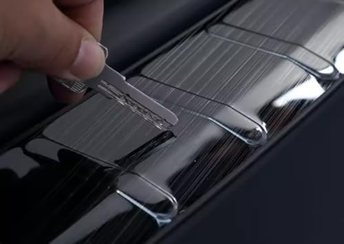 Car Accessories Fit for Honda New HR-V HRV 2023-2026 Interior Stainless Steel Black Titanium Wire Drawing Rear Bumper Sill Plate Guard Cover Trim Compatible with 1PCS Set