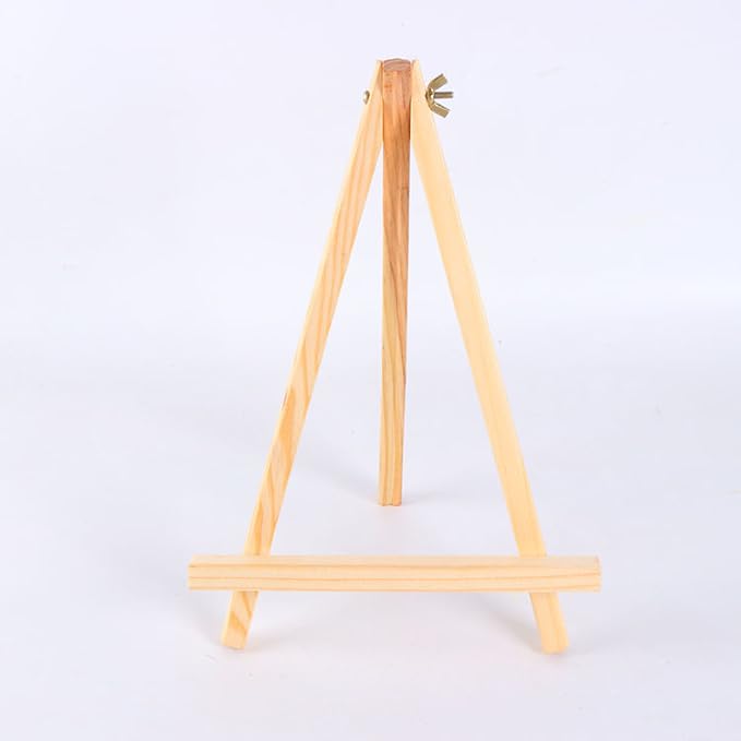 ANDES 9in Wood Tabletop Painting Easels 18 Pack Arts & Crafts Display Stand