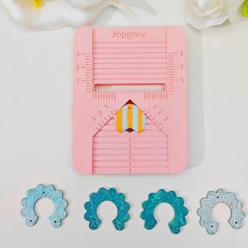 Polymer Clay Earring Hole Drill Guide Tool, Polymer Clay Drill Stand Device